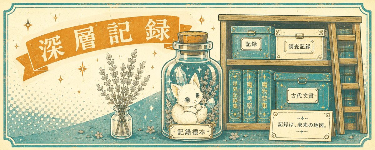 深層記録