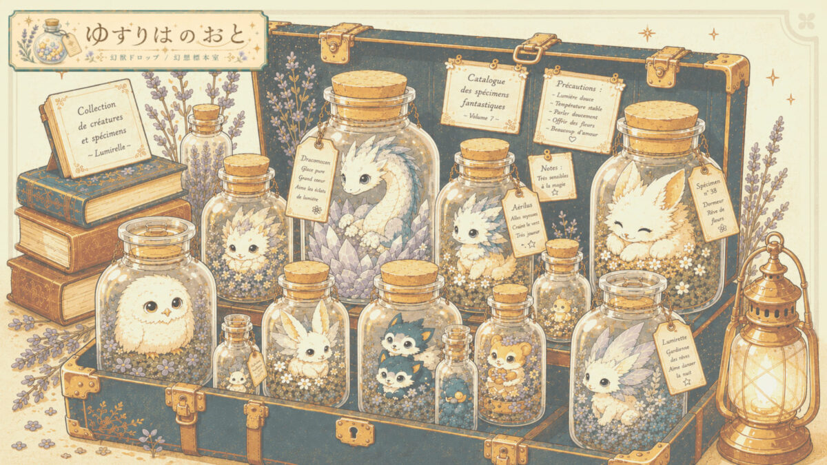 ゆずりはのおと/幻獣ドロップ 幻想標本室