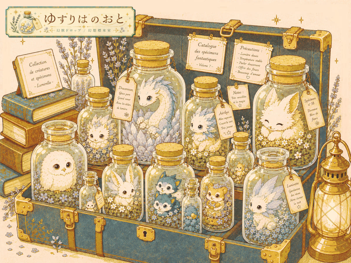 ゆずりはのおと/幻獣ドロップ 幻想標本室