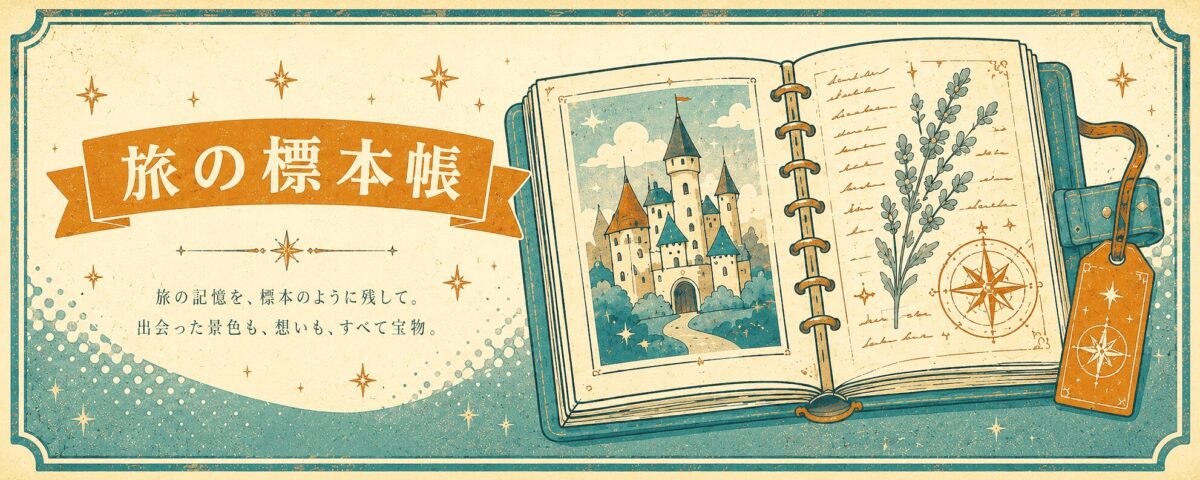 旅の標本帳　横　